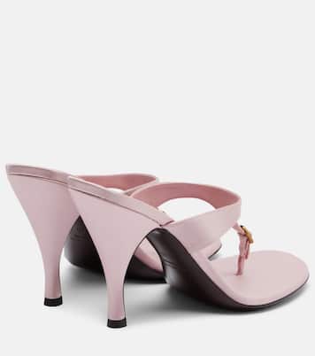 Sandalen Kiss And Tell aus Satin | Herbert Levine