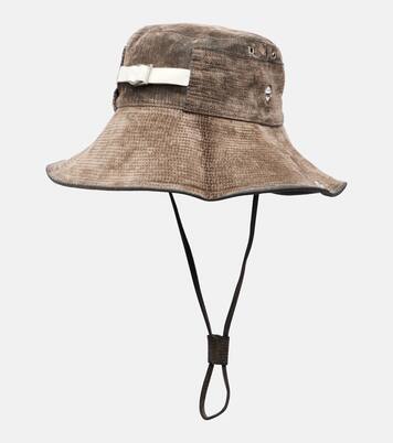 Hut Bob De-Nîmes aus Samt | Jacquemus