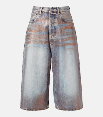 Coated denim culottes | Acne Studios