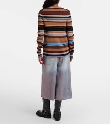 Coated denim culottes | Acne Studios