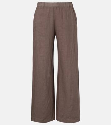 Pantalon ample Lola en lin | Velvet