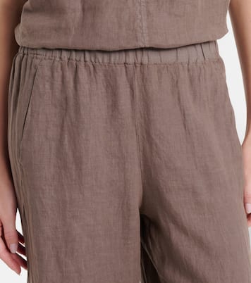 Pantalon ample Lola en lin | Velvet