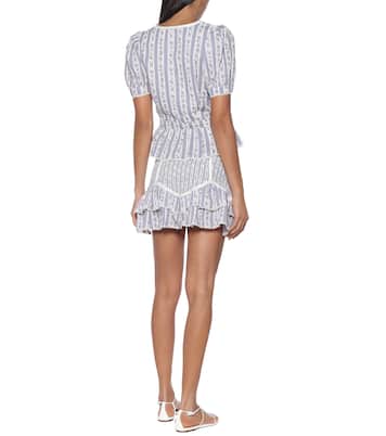 Top Rikki a righe in cotone | LoveShackFancy