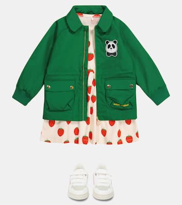 Printed cotton dress | Mini Rodini