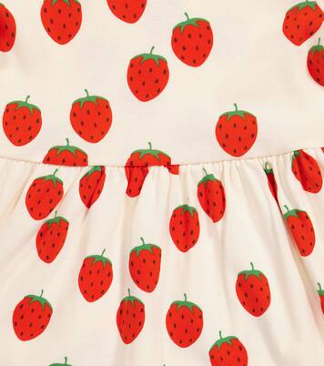 Printed cotton dress | Mini Rodini