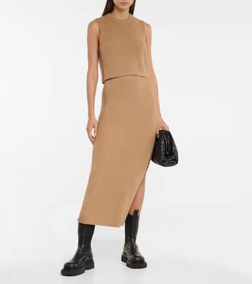 Falda midi Wetherby en mezcla de lana | Altuzarra