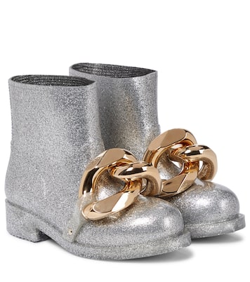 Botines de goma con purpurina | JW Anderson