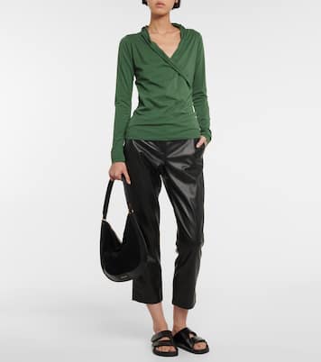 Honey faux leather pants | Velvet