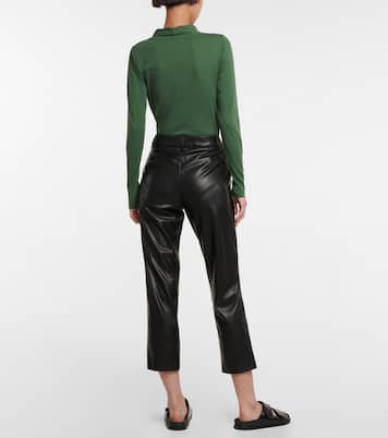 Honey faux leather pants | Velvet