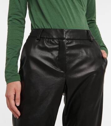 Honey faux leather pants | Velvet