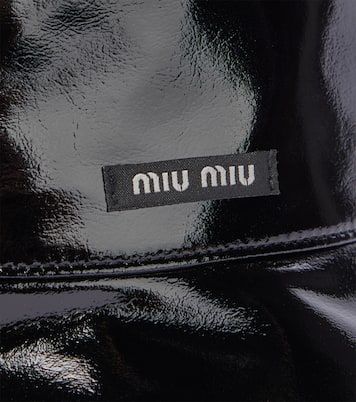 Cappello da pescatore in similpelle | Miu Miu