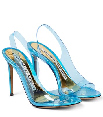 PVC and leather sandals | Alexandre Vauthier