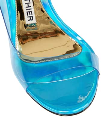PVC and leather sandals | Alexandre Vauthier