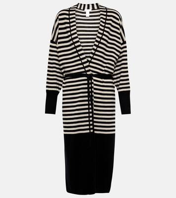 Sillage striped wool-blend cardigan | Eres