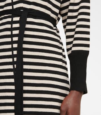 Sillage striped wool-blend cardigan | Eres