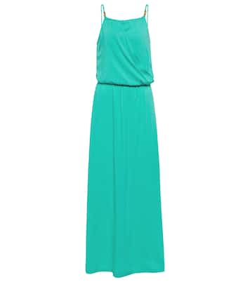 Braid-trimmed maxi dress | Heidi Klein