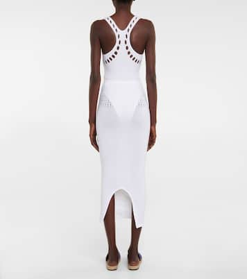 Gonna midi in tessuto tecnico | Alaïa