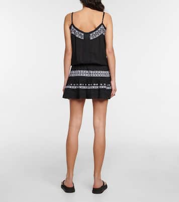 Vestido corto Karen bordado | Melissa Odabash