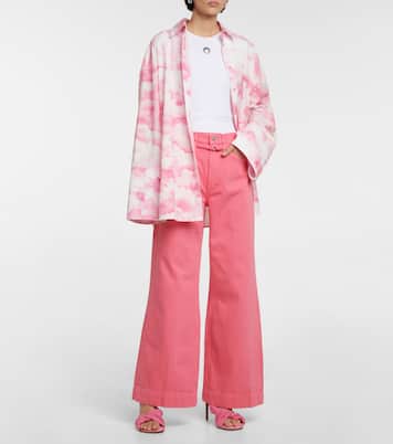High-rise wide-leg jeans | Frame