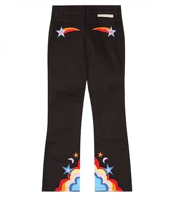 Embroidered straight jeans | Stella McCartney Kids