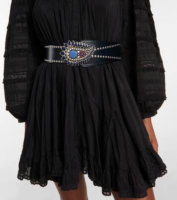 Verzierter Gürtel Aliette aus Leder | Isabel Marant