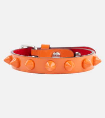 Pulsera Loubilink de charol adornada | Christian Louboutin