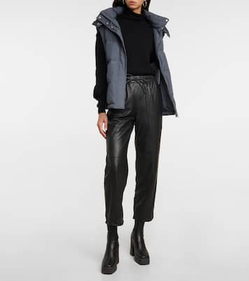 Leather pants | Yves Salomon