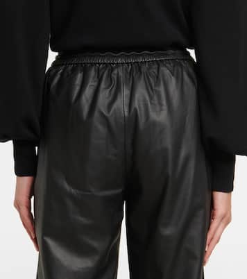 Leather pants | Yves Salomon