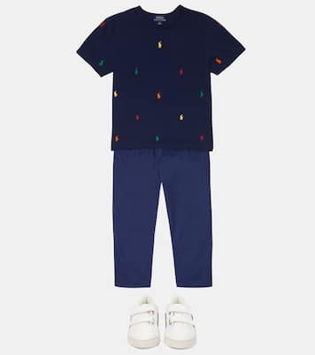 Pantalon en coton | Polo Ralph Lauren Kids