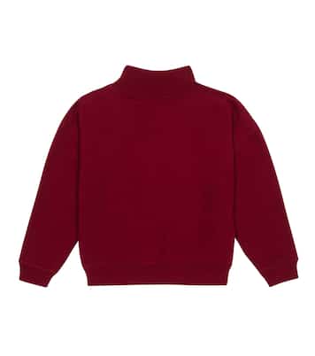 Mockneck jersey sweatshirt | Polo Ralph Lauren Kids
