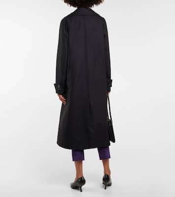 Claremont silk-blend midi coat | Joseph