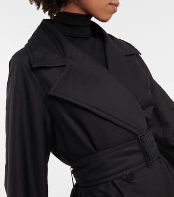 Claremont silk-blend midi coat | Joseph