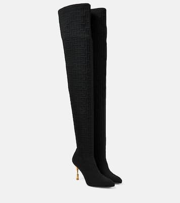 Botas mosqueteras Moneta de malla | Balmain