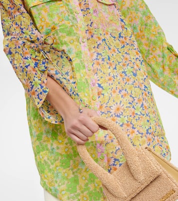 Bedrucktes Oversize-Hemd | Alémais