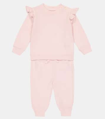 Baby cotton sweater and sweatpant set | Polo Ralph Lauren Kids