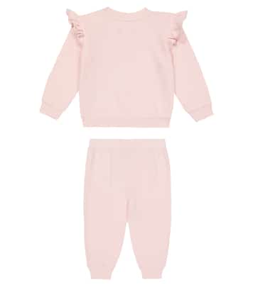 Baby cotton sweater and sweatpant set | Polo Ralph Lauren Kids