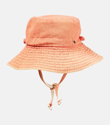 Sombrero Charlotte de algodón reversible | Maison Michel