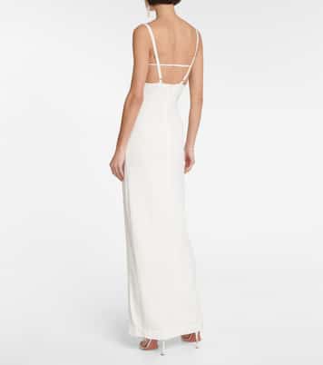 Robe de mariée en crêpe | Nensi Dojaka