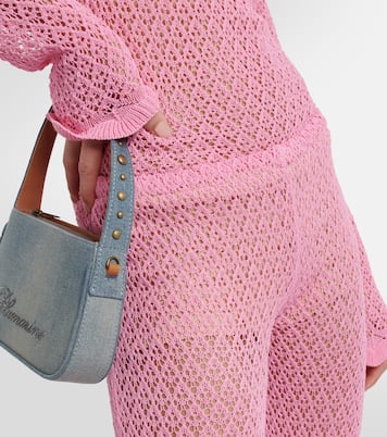 Crochet flared pants | Blumarine