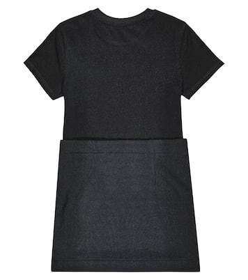 Kleid aus Baumwoll-Jersey | Balmain Kids