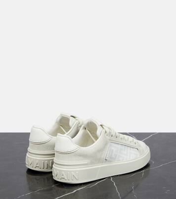 Baskets B-Court en cuir et daim | Balmain
