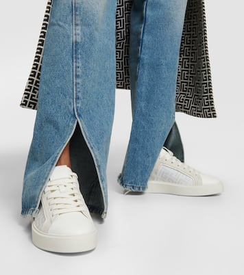 Baskets B-Court en cuir et daim | Balmain