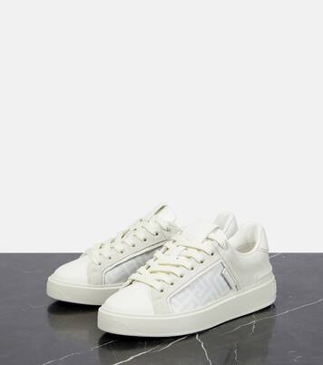 Baskets B-Court en cuir et daim | Balmain