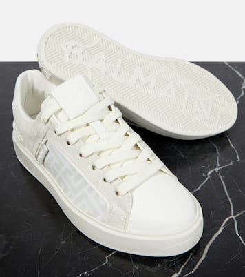 Baskets B-Court en cuir et daim | Balmain