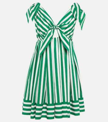 Miniabito Portofino in cotone a righe | Dolce&Gabbana