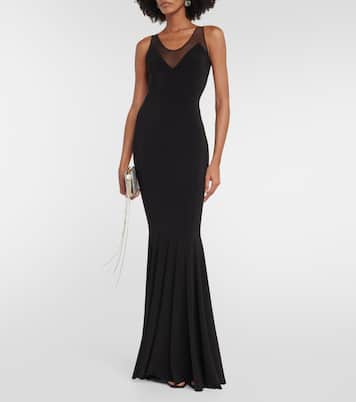 Vestido de fiesta con espalda deportiva | Norma Kamali