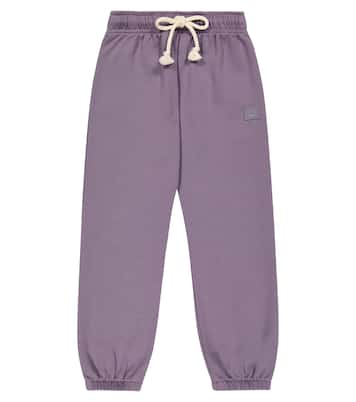 Pantalon de survêtement Mini Frack Face en coton | Acne Studios Kids