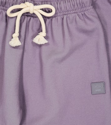 Pantalon de survêtement Mini Frack Face en coton | Acne Studios Kids