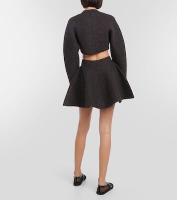Wool-blend shrug | Alaïa