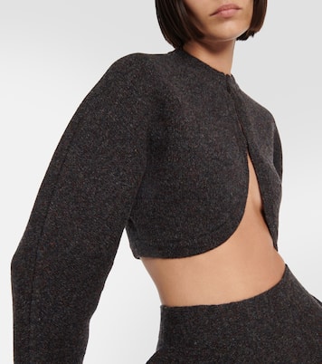 Wool-blend shrug | Alaïa